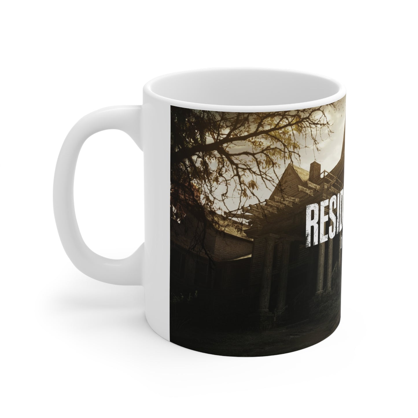 Resident Evil Biohazard Ceramic Coffee Cup - Scary Mug for Gamers (11oz & 15oz)