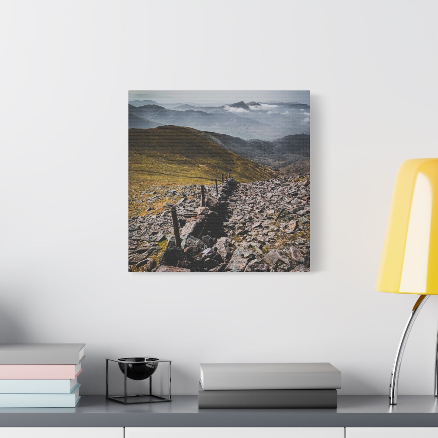 Wall in Mountains Matte Canvas, Stretched, 1.25"