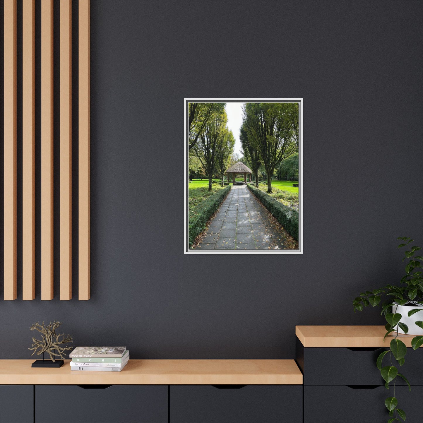 Adare Matte Canvas, Framed (Multi-color)