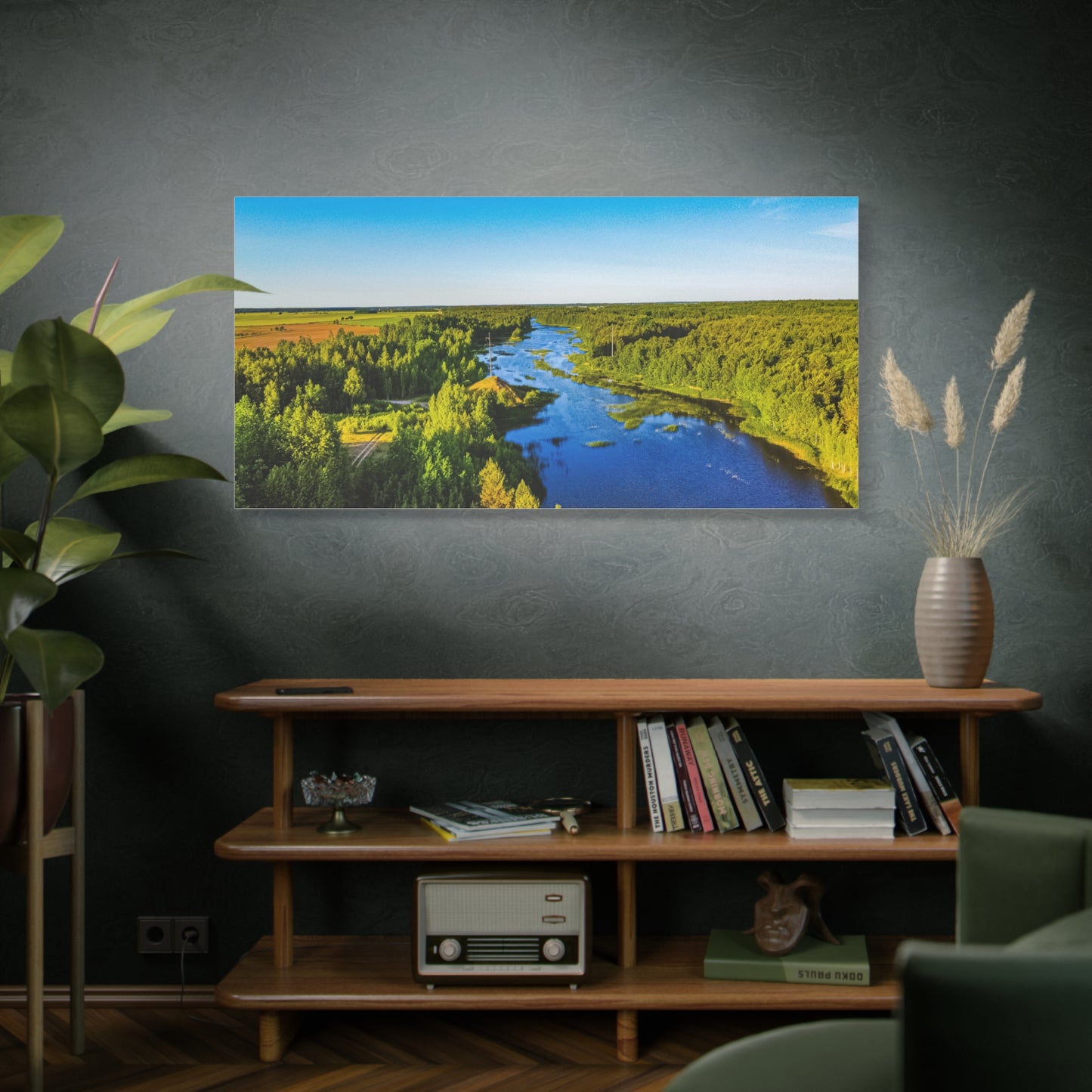 Zagare Lake Matte Canvas, Stretched, 1.25"