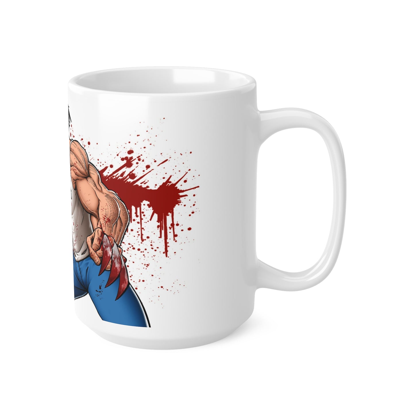 Wolverine Comic-Inspired Ceramic Coffee Cup - 11oz & 15oz