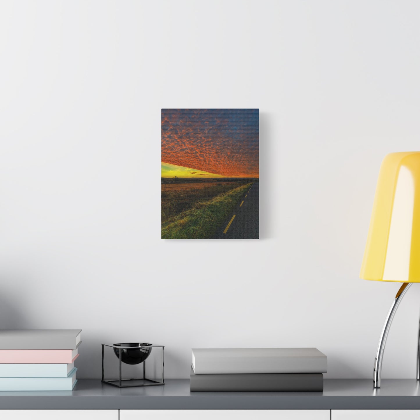 Cloudy Sunset Matte Canvas, Stretched, 1.25"
