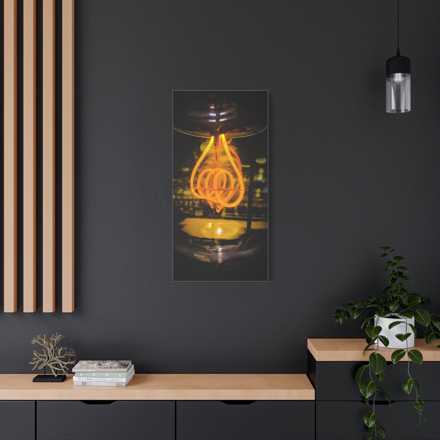 Bulb Matte Canvas, Stretched, 1.25"