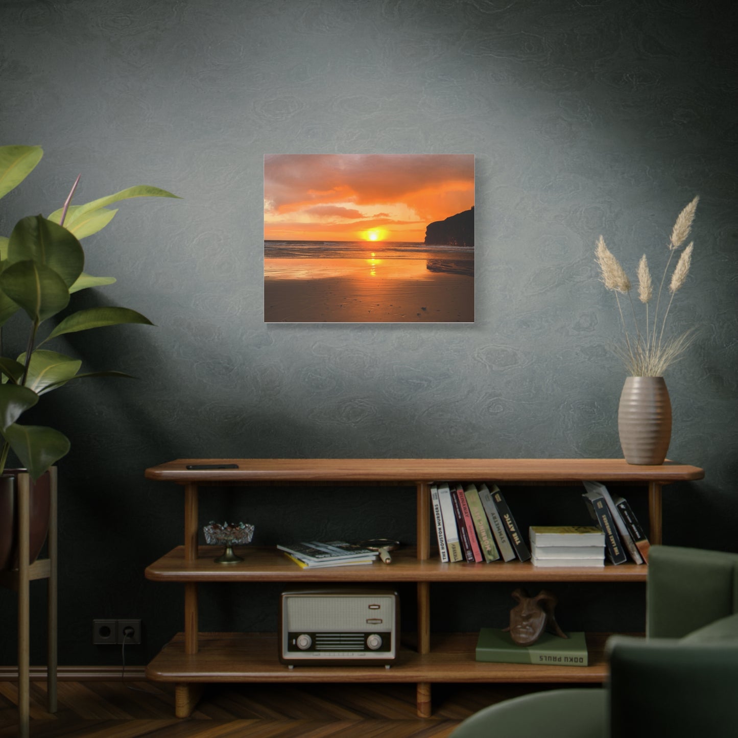 Sunset in Ballybunion Matte Canvas, Stretched, 1.25"