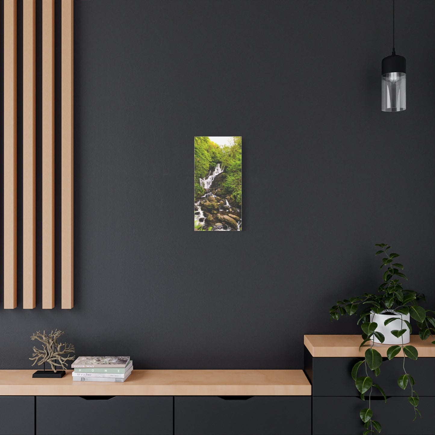 Torc waterfall Matte Canvas, Stretched, 1.25"