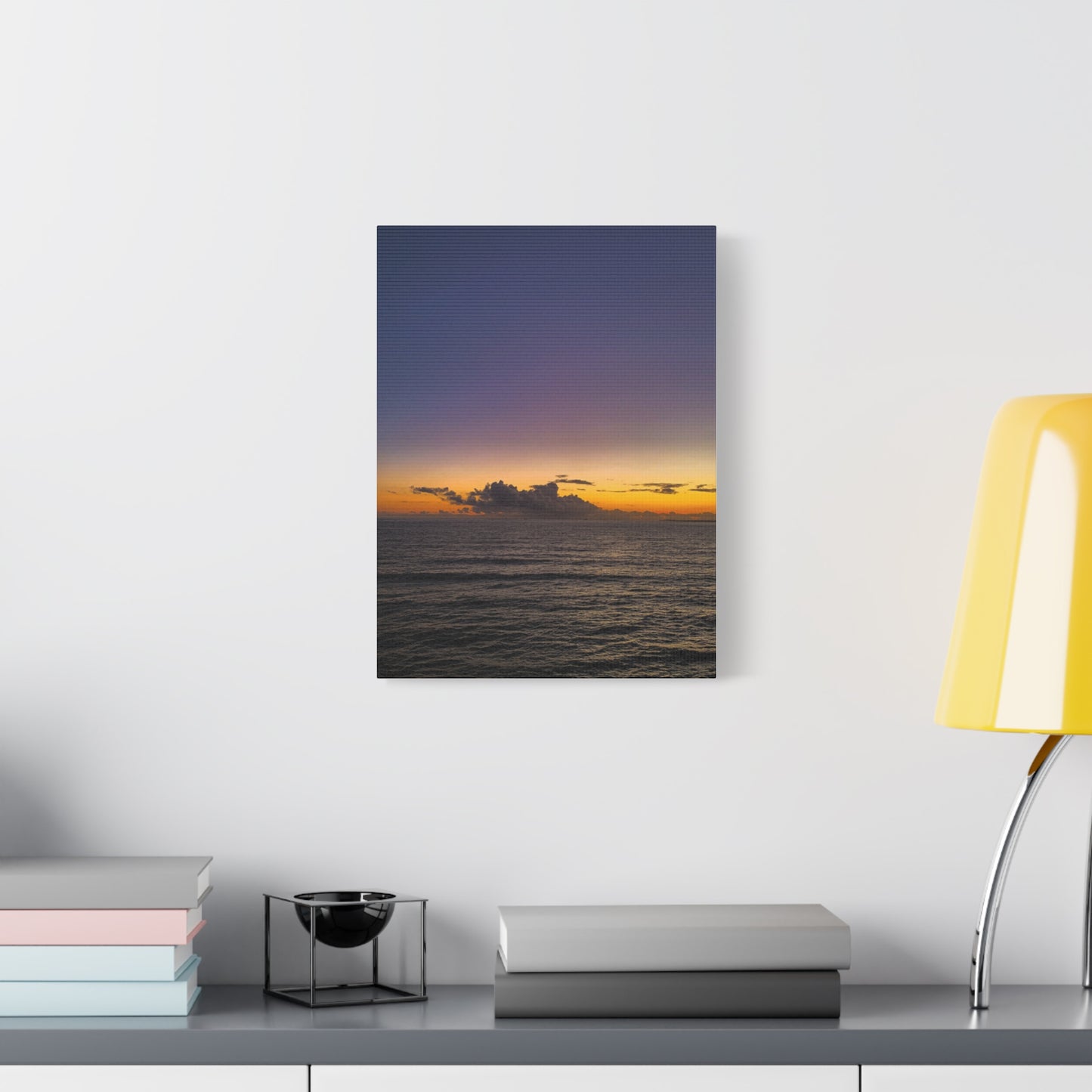 Sunset in Ocean 2 Matte Canvas, Stretched, 1.25"