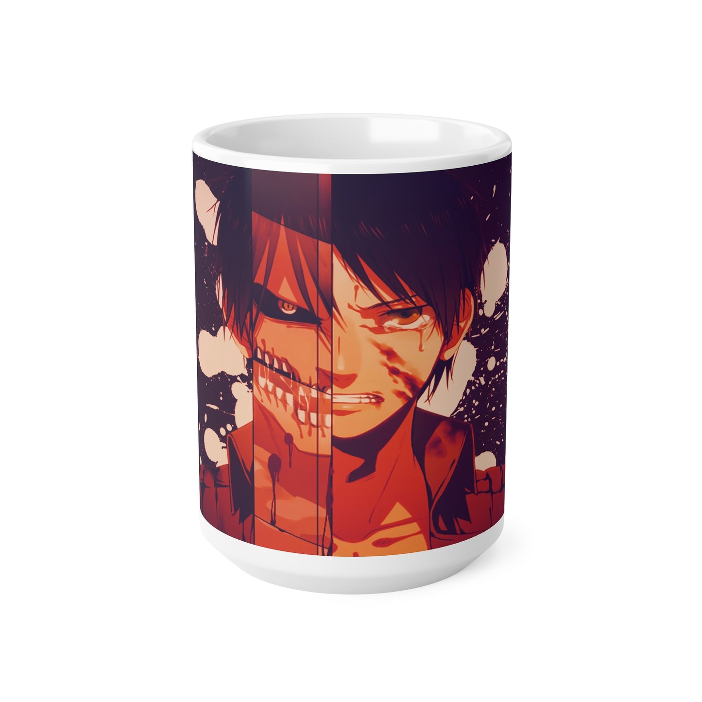 Anime-Inspired Ceramic Coffee Cup – 11oz & 15oz with Unique Character Design