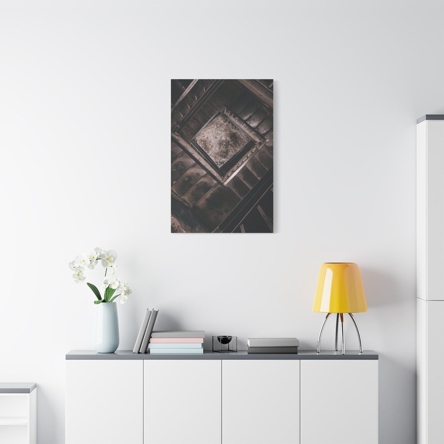 Stairs to Demon World Matte Canvas, Stretched, 1.25"