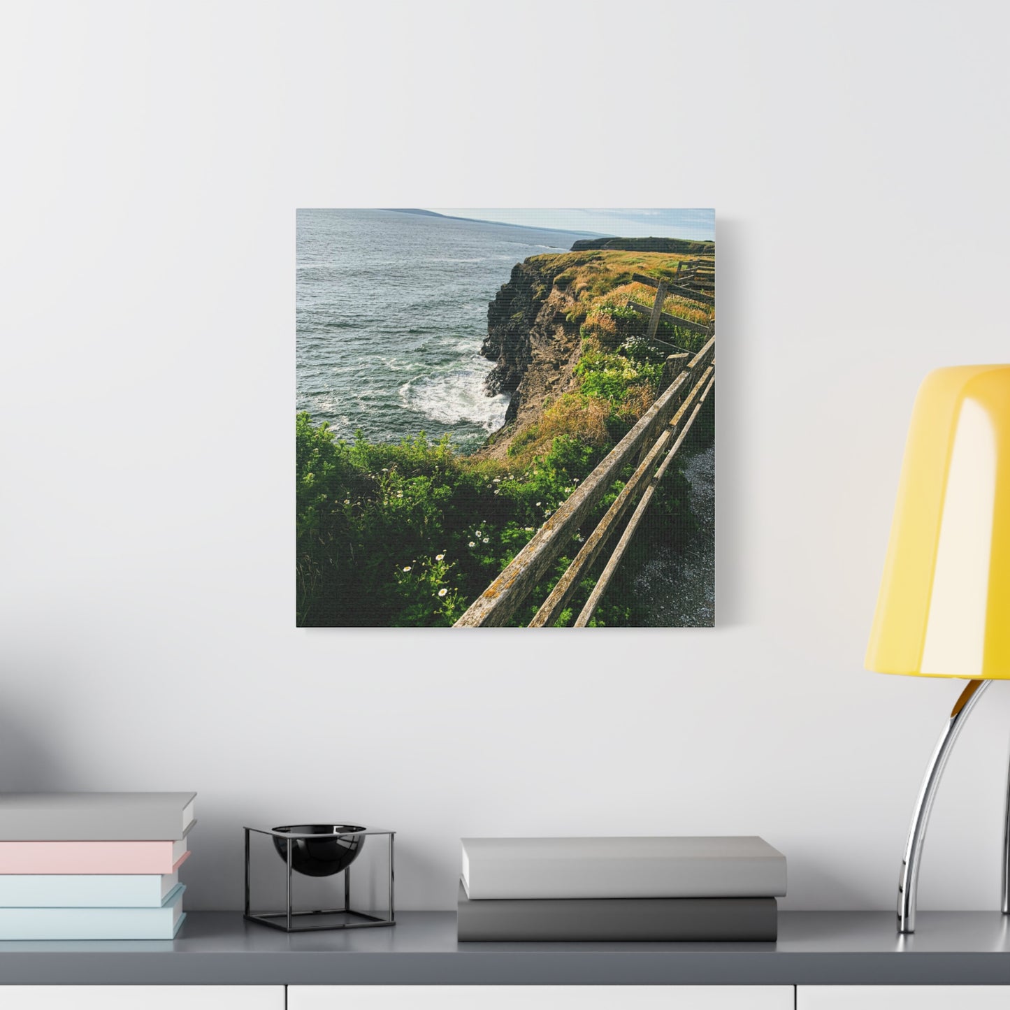 Ballybunion Cliff Walk Matte Canvas, Stretched, 1.25"
