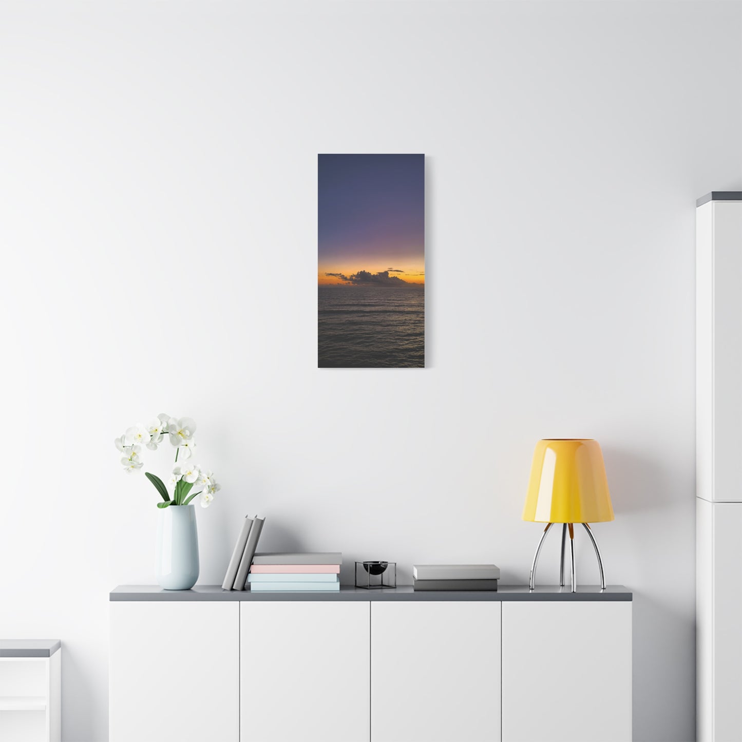 Sunset in Ocean 2 Matte Canvas, Stretched, 1.25"