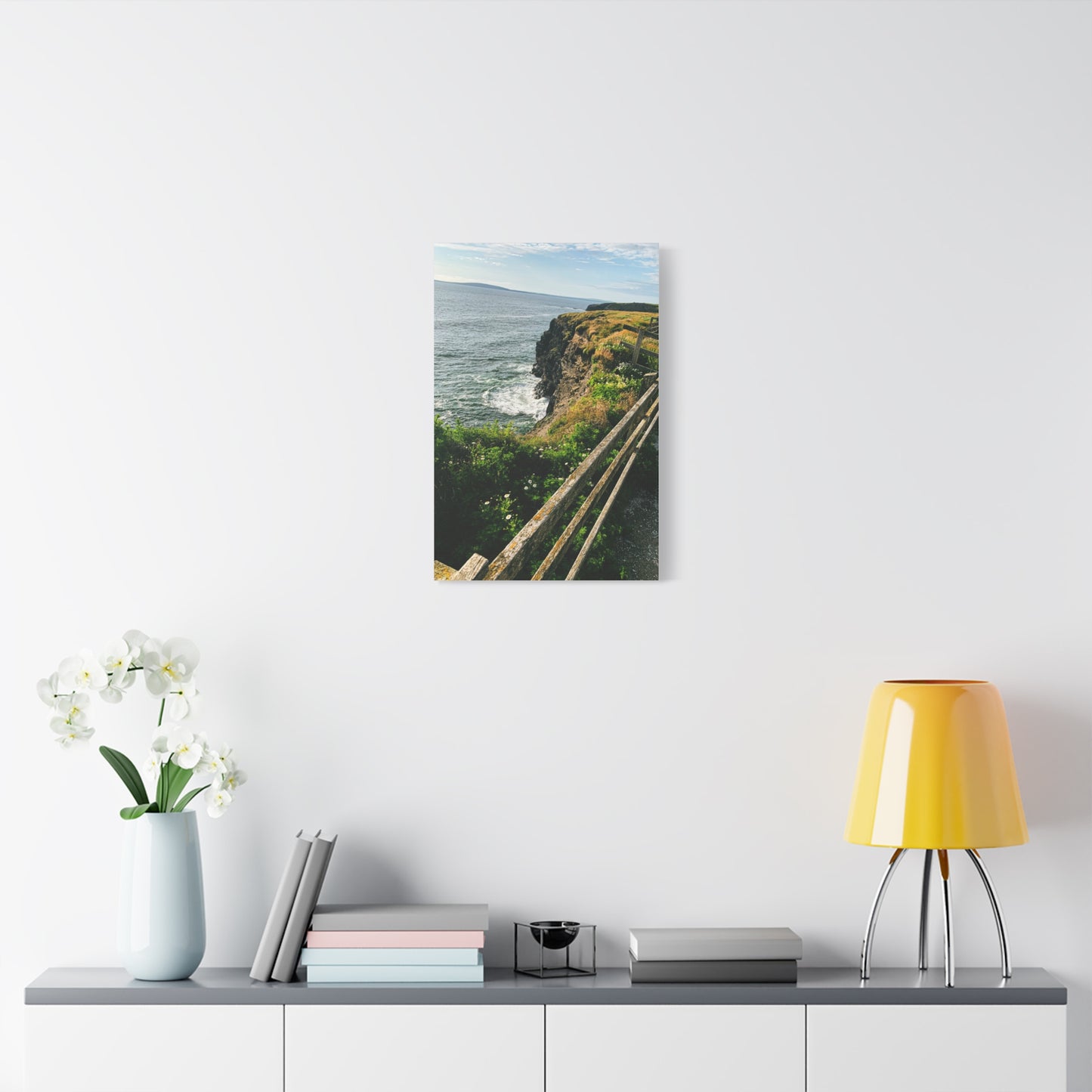 Ballybunion Cliff Walk Matte Canvas, Stretched, 1.25"