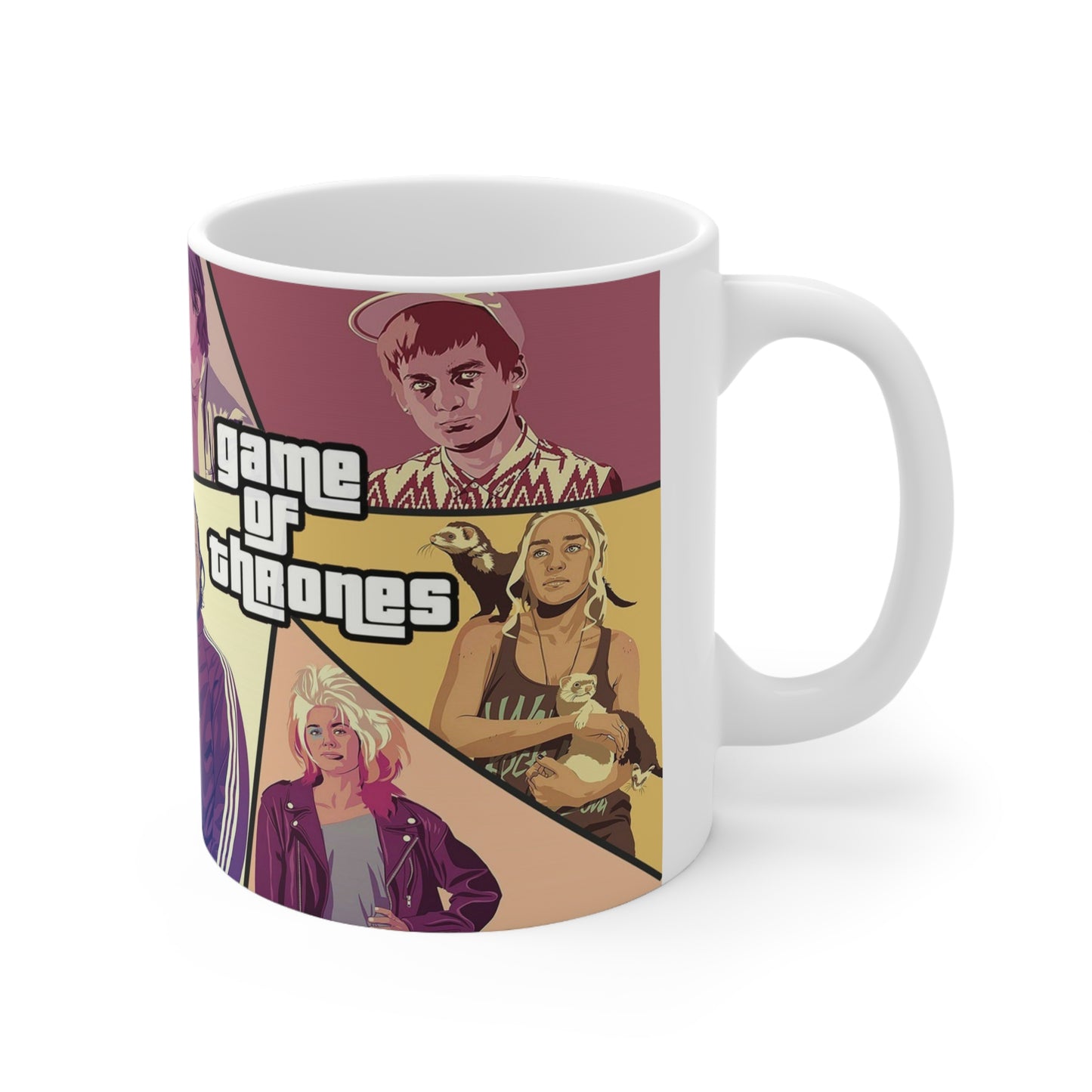 Game of Thrones Ceramic Coffee Cups - 11oz & 15oz - Perfect for Fans and Gift-Giving
