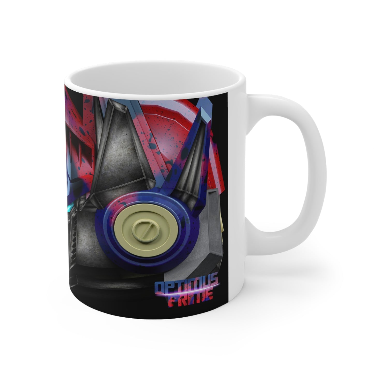 Transformers Ceramic Coffee Mug - 11oz & 15oz, Cool Robot Design