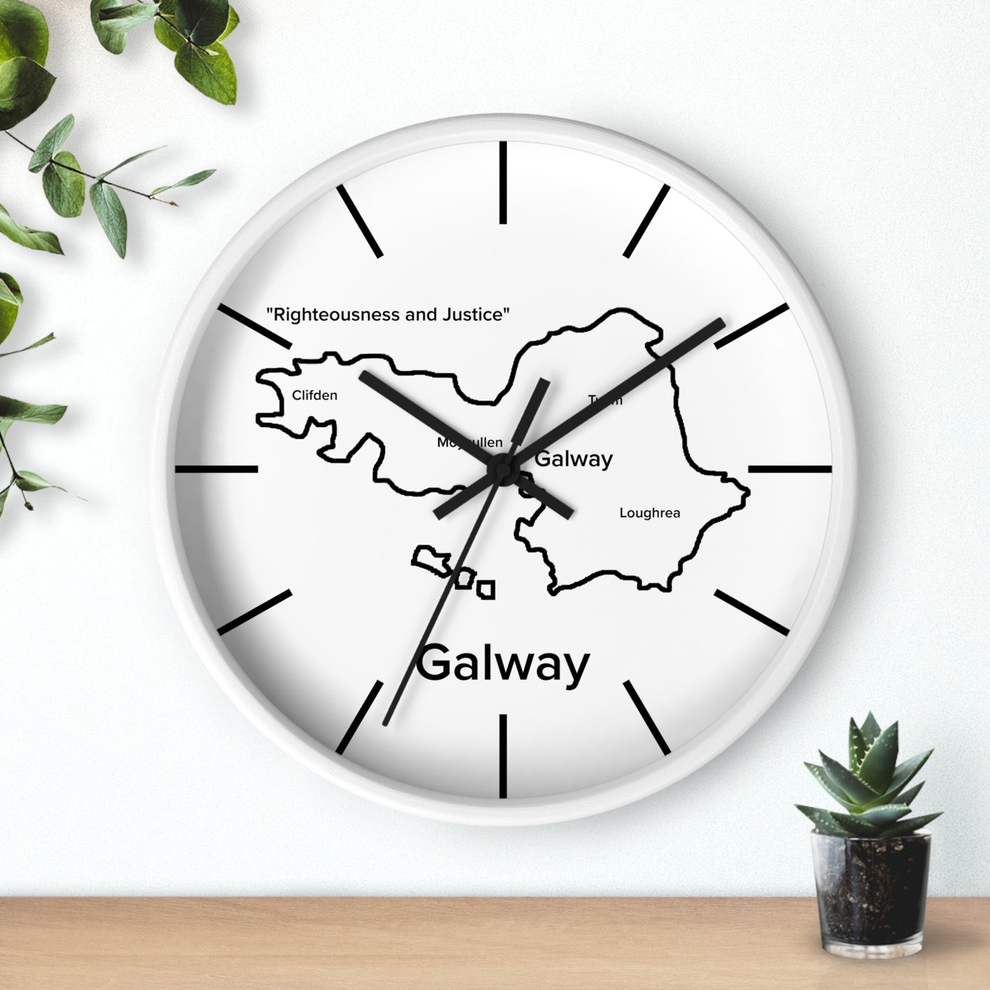 Galway County Wall Clock