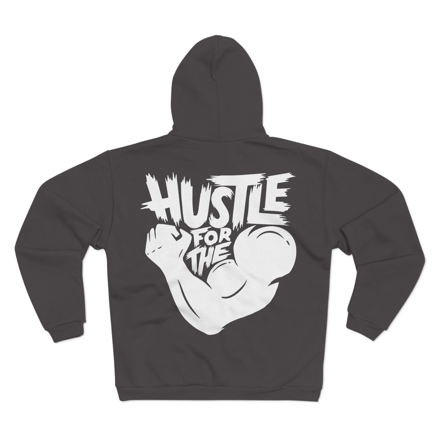 Hustle for the Grind Unisex Hooded Zip Sweatshirt