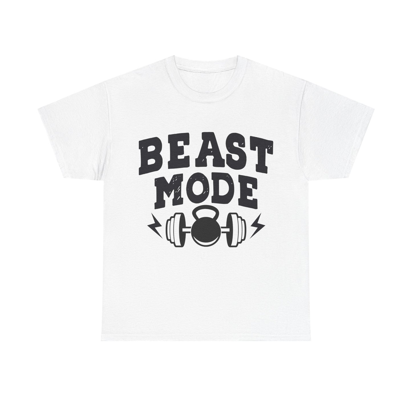 Beast Mode Unisex Heavy Cotton Tee - Workout Fitness Shirt