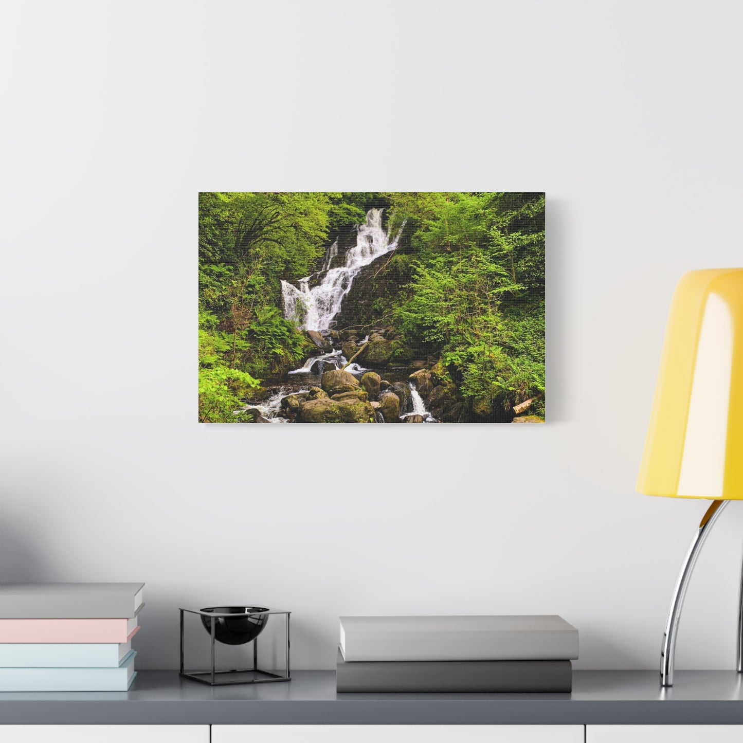 Torc waterfall Matte Canvas, Stretched, 1.25"