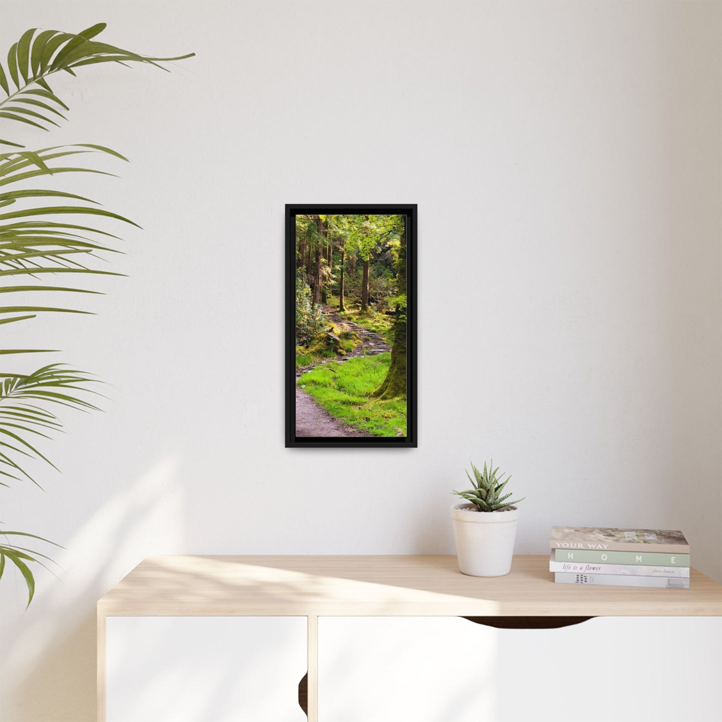 Torc Trail Matte Canvas, Framed (Multi-color)