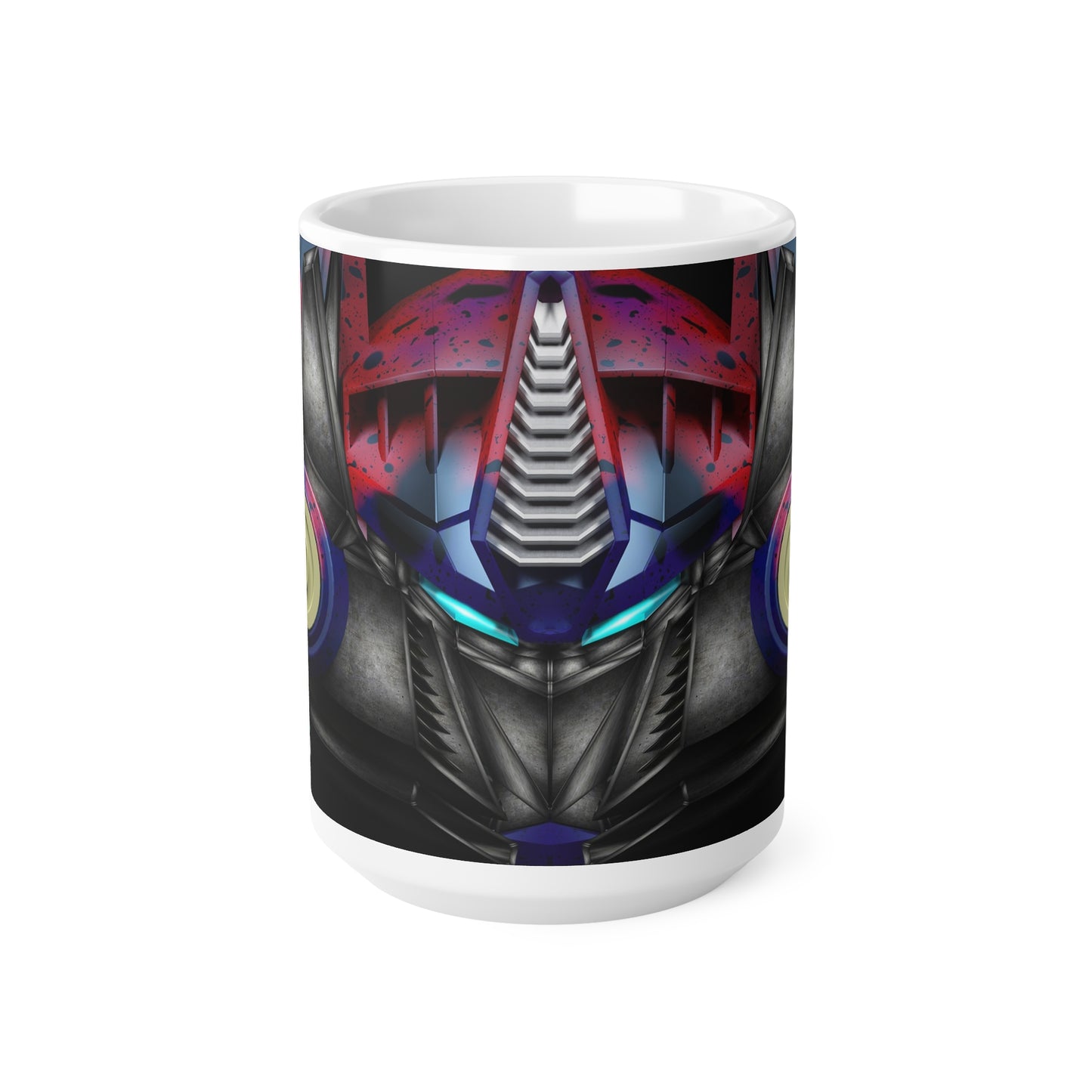 Transformers Ceramic Coffee Mug - 11oz & 15oz, Cool Robot Design