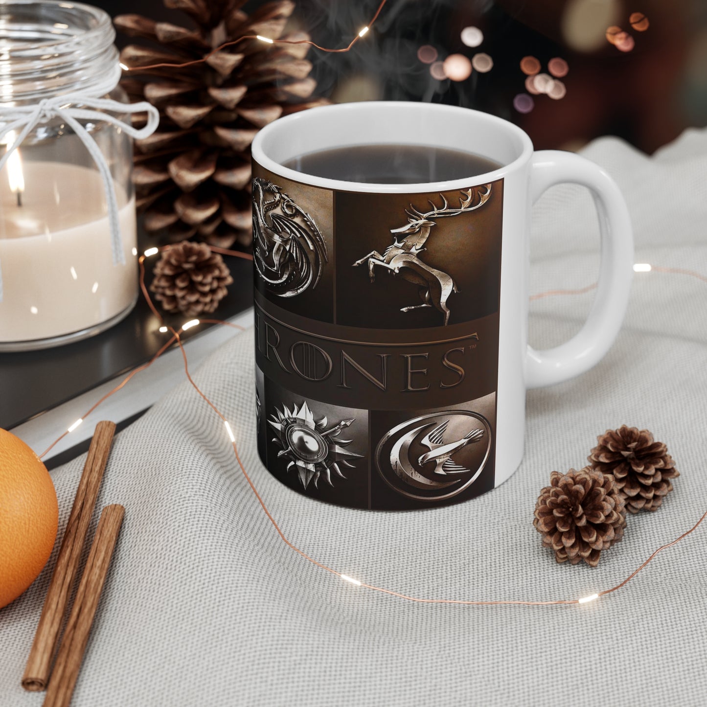 Game of Thrones Ceramic Coffee Mug - 11oz & 15oz - Fantasy Drinkware for Fans