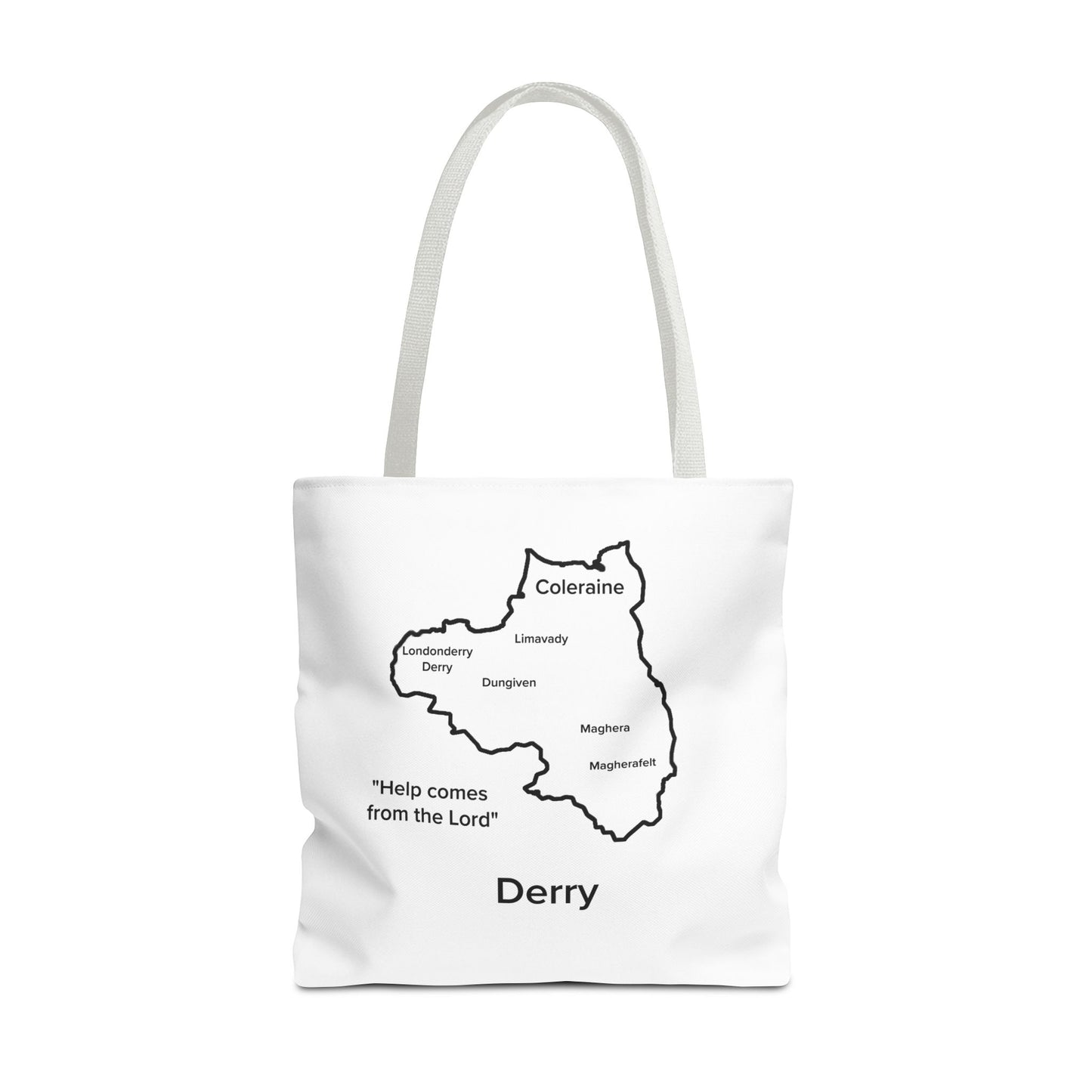 Derry Tote Bag White Edition