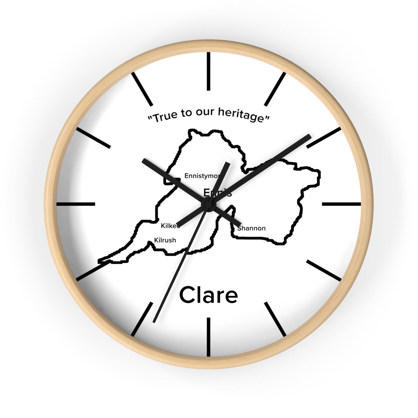 Clare County Wall Clock