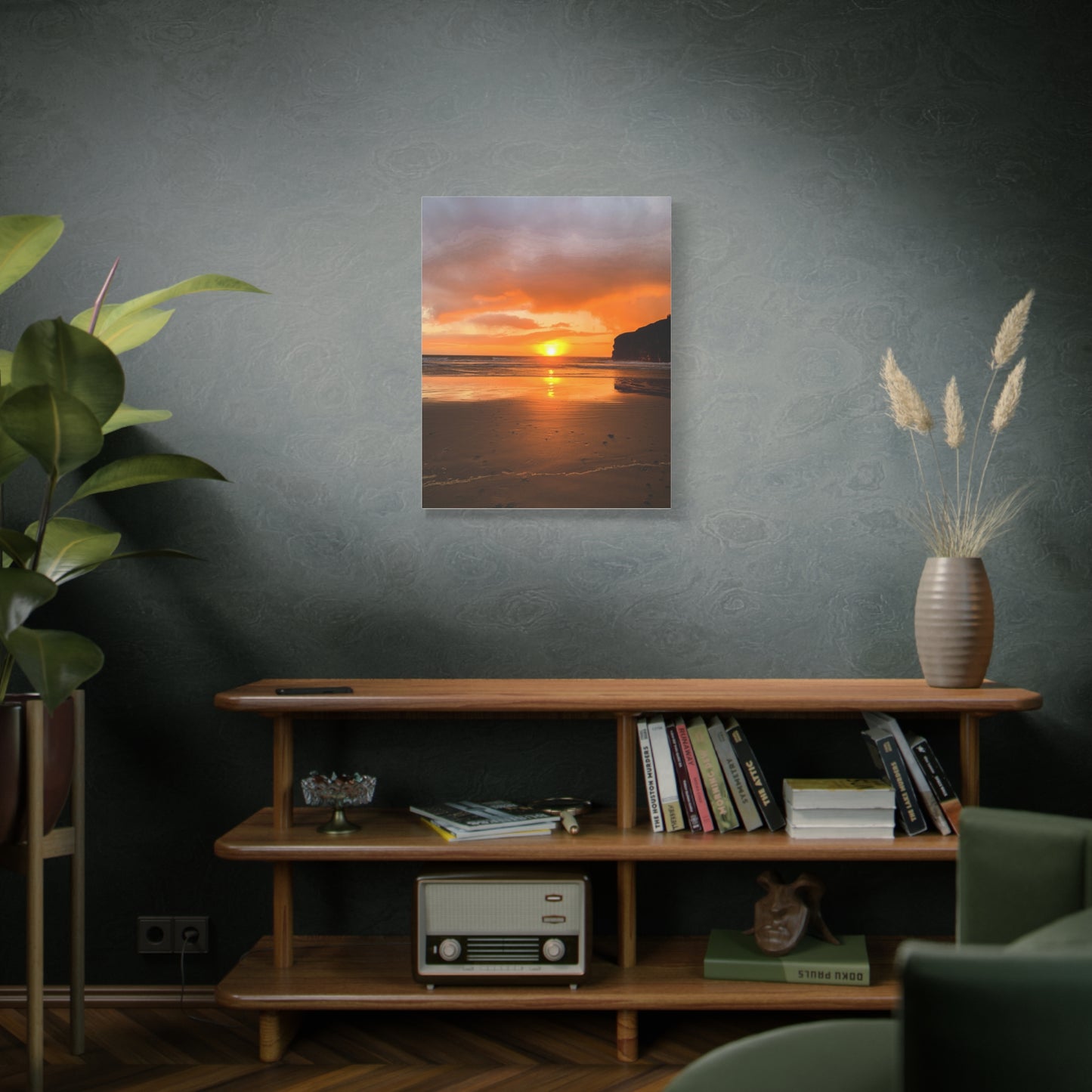 Sunset in Ballybunion Matte Canvas, Stretched, 1.25"