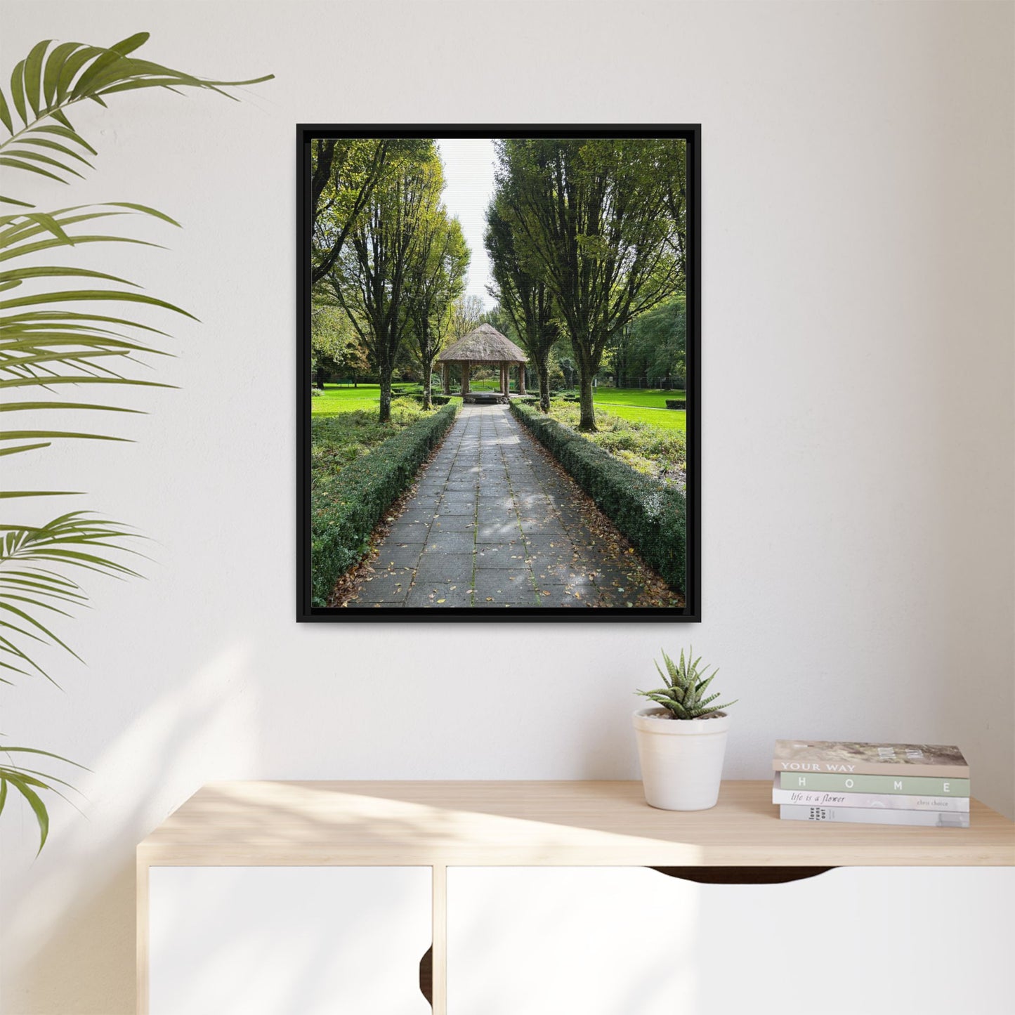 Adare Matte Canvas, Framed (Multi-color)