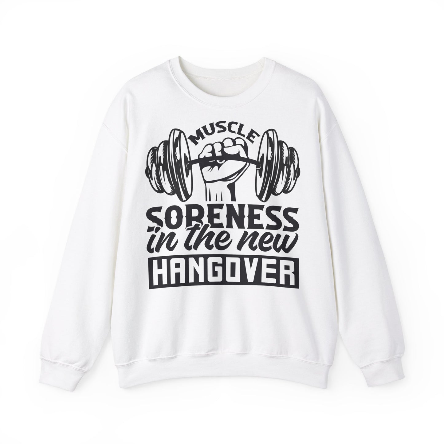 Muscle Soreness Crewneck Sweatshirt - Funny Fitness Gift