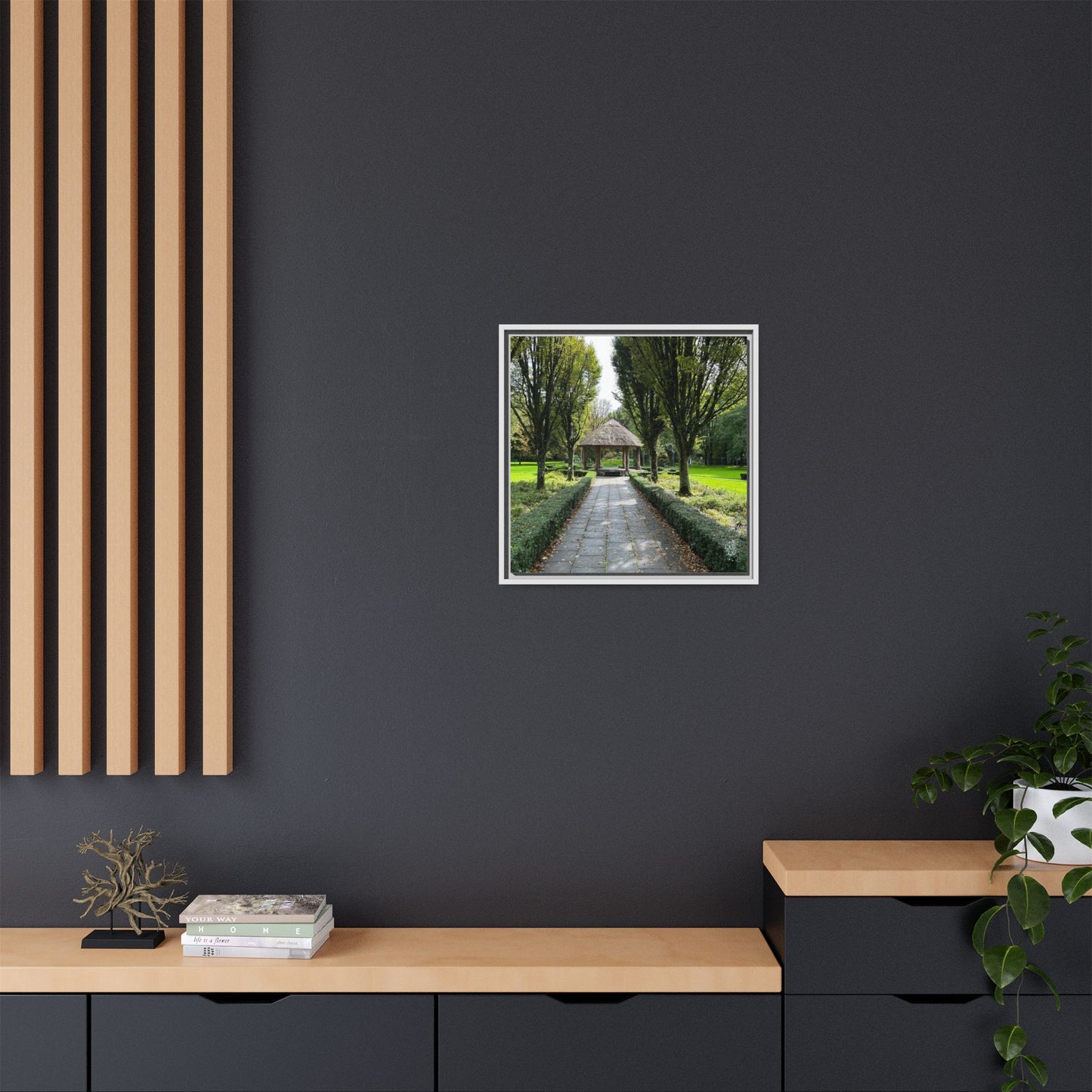 Adare Matte Canvas, Framed (Multi-color)