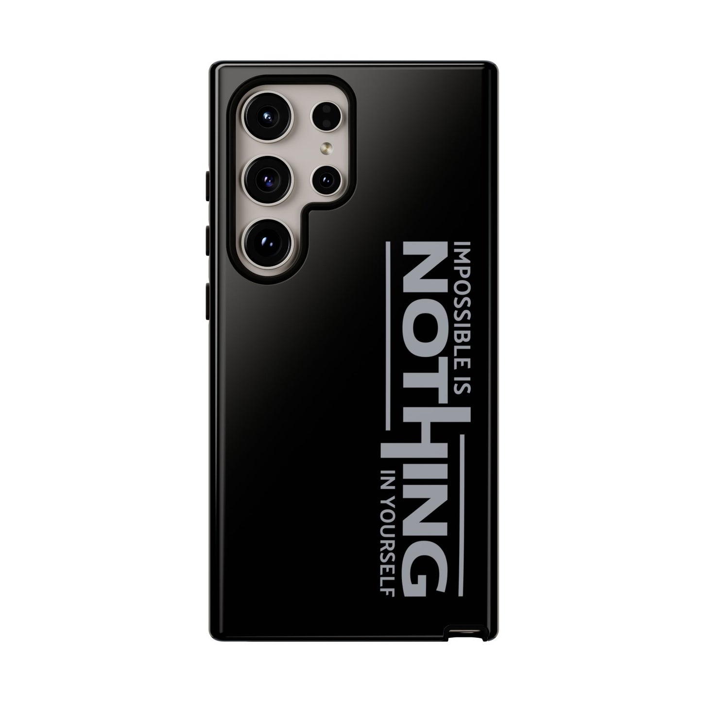 Tough Cases - 'Impossible is Nothing' Motivational Phone Case