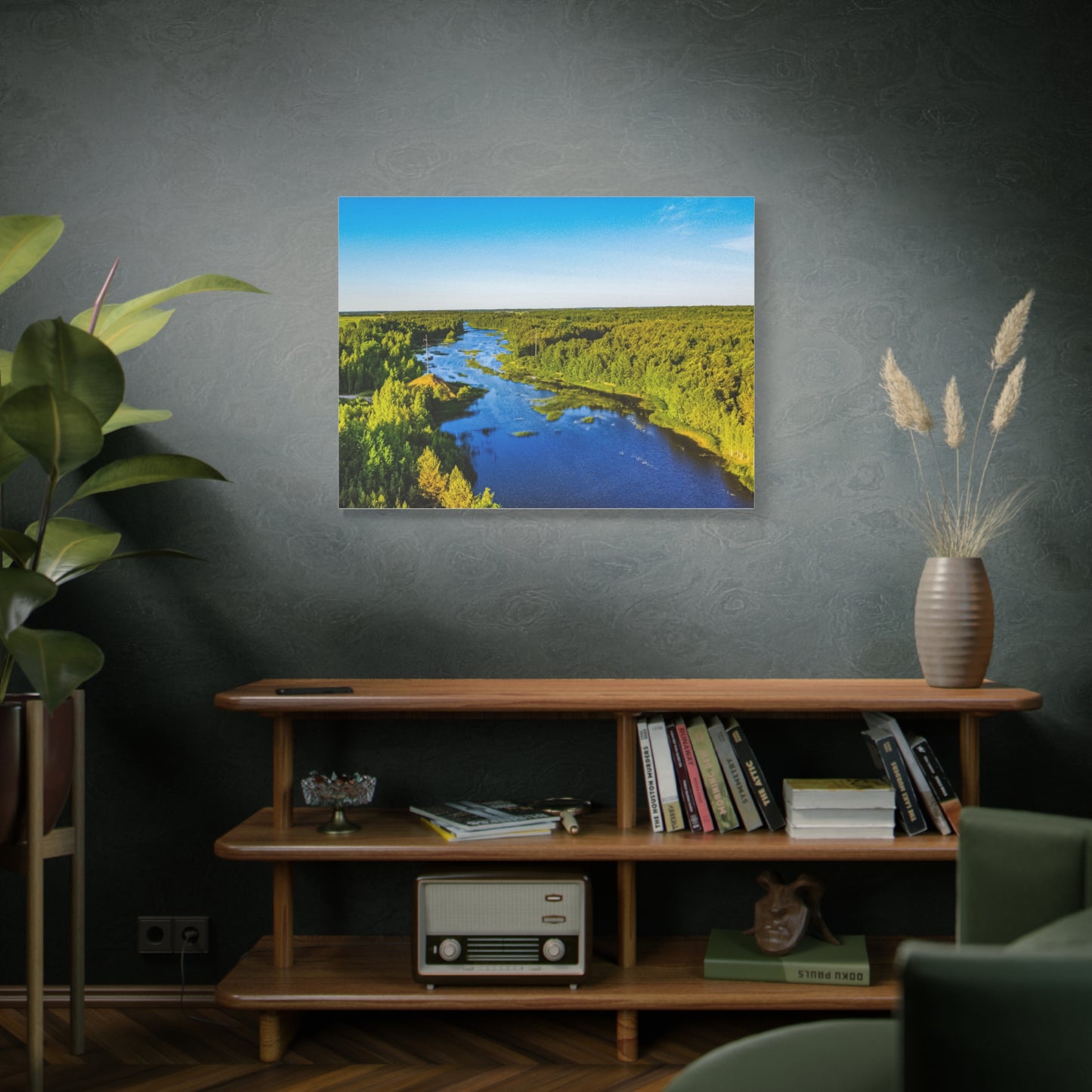 Zagare Lake Matte Canvas, Stretched, 1.25"