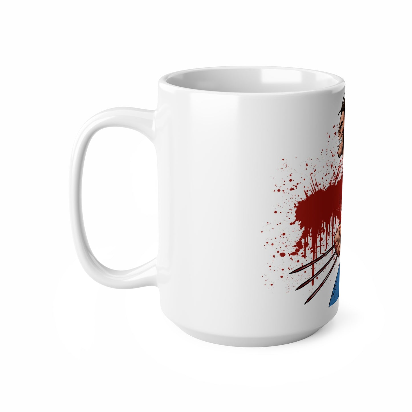 Wolverine Comic-Inspired Ceramic Coffee Cup - 11oz & 15oz