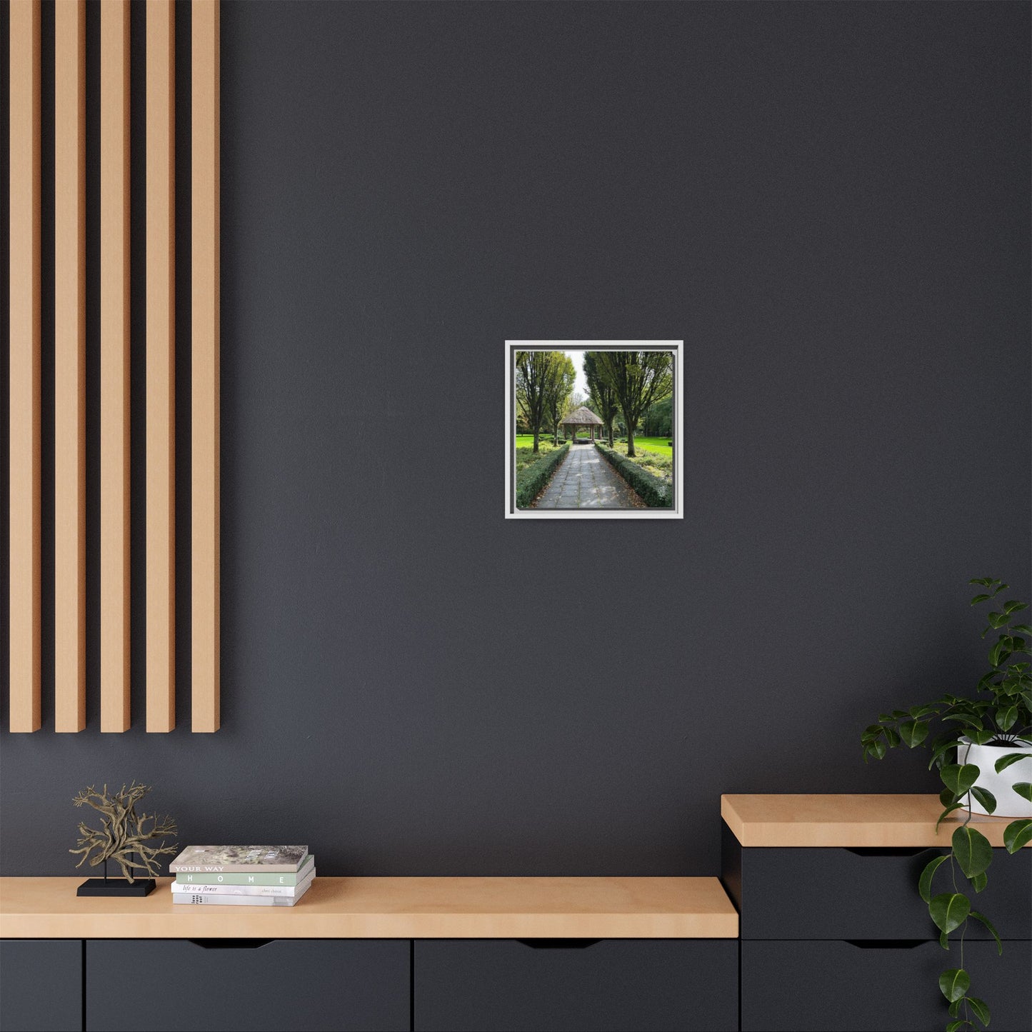 Adare Matte Canvas, Framed (Multi-color)