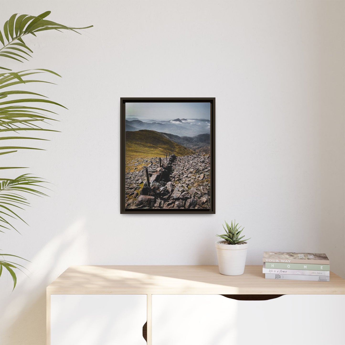 Wall Matte Canvas, Framed (Multi-color)