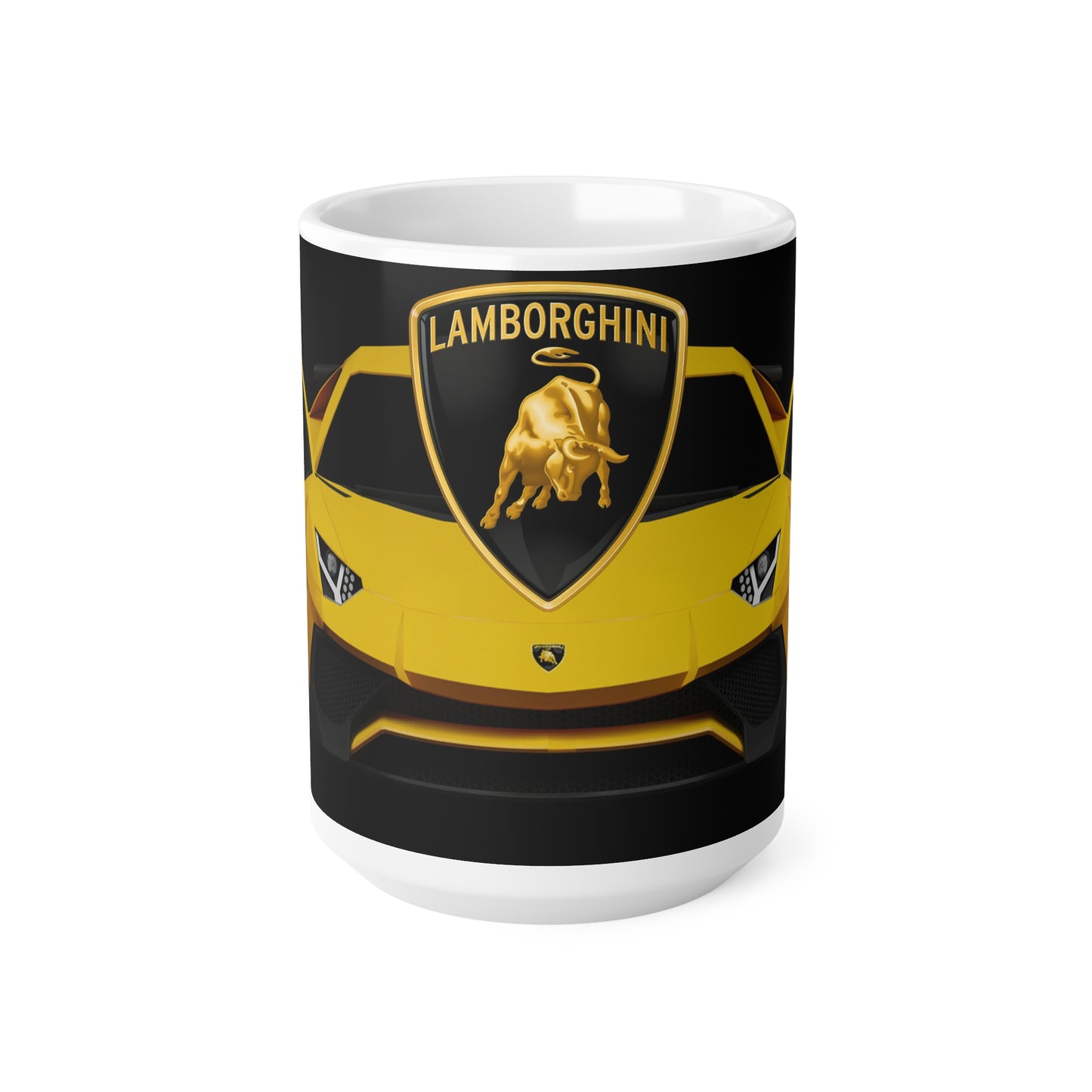Lamborghini-Inspired Ceramic Coffee Mug - 11oz & 15oz, Perfect Gift for Car Enthusiasts