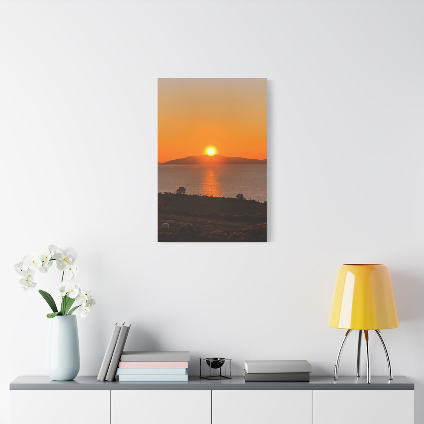 Sunset Ring of Kerry Matte Canvas, Stretched, 1.25"