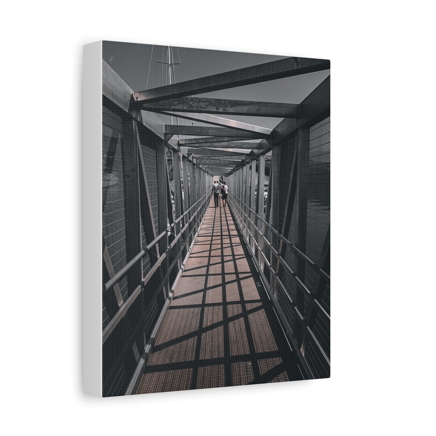 Dingle Pier Matte Canvas, Stretched, 1.25"