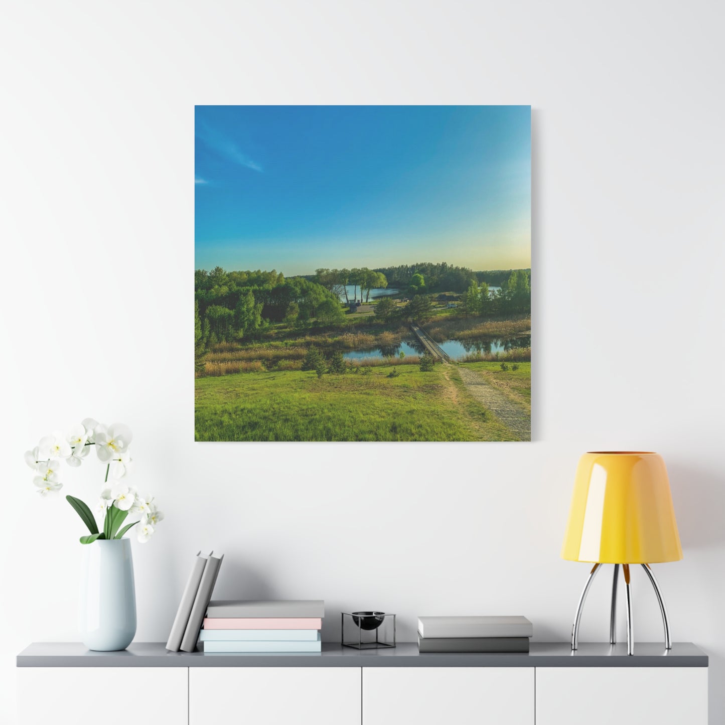 Zagare Lake, Lithuania Matte Canvas, Stretched, 1.25"
