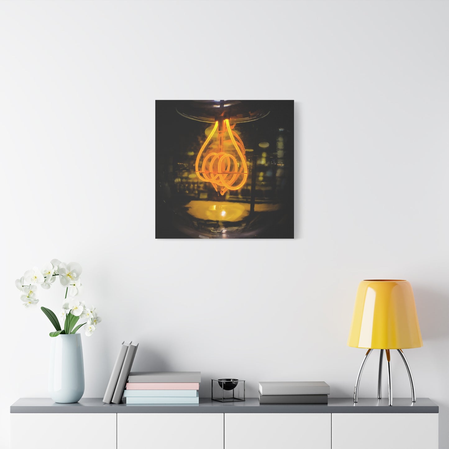 Bulb Matte Canvas, Stretched, 1.25"