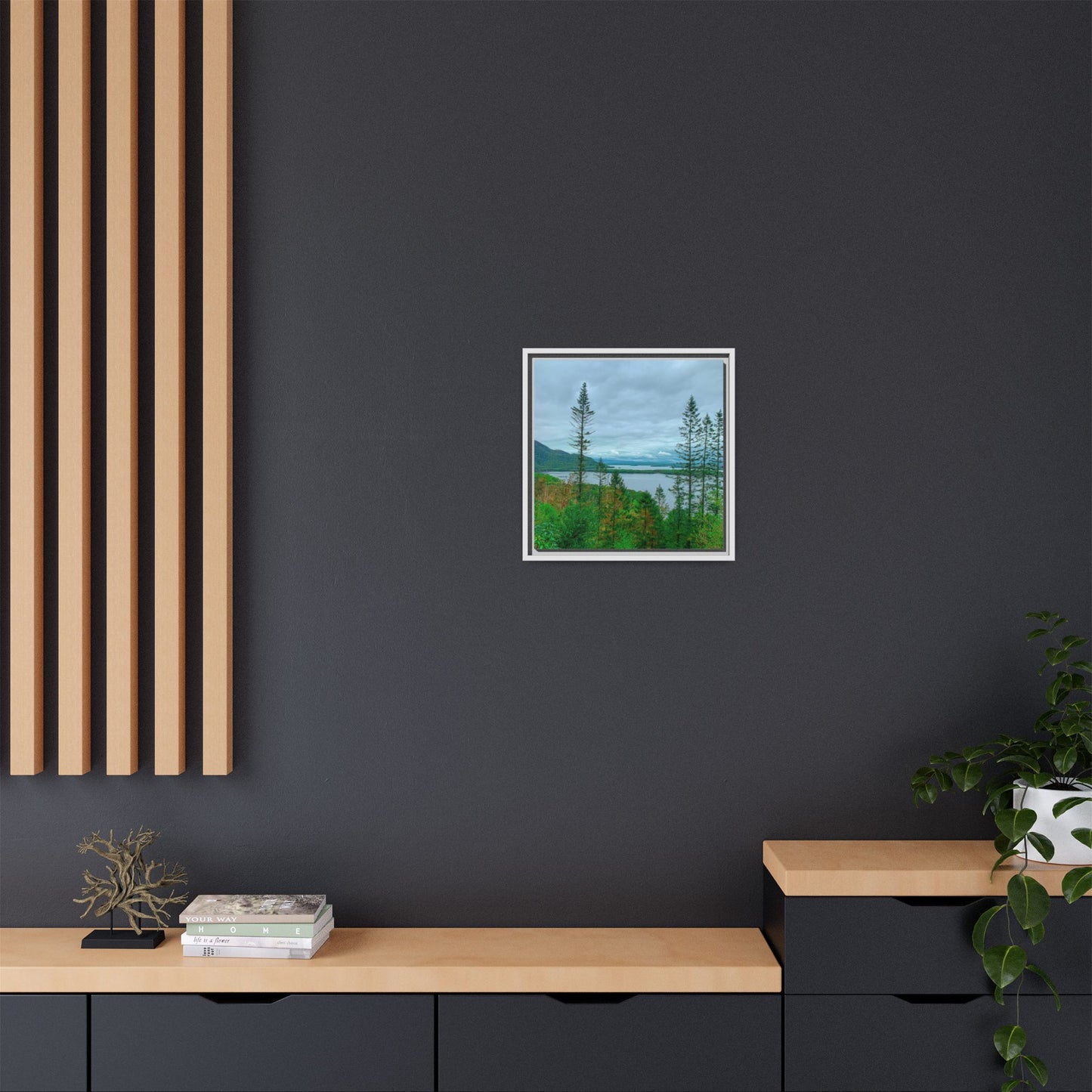 Torc Mountain Trail 2 Matte Canvas, Framed (Multi-color)