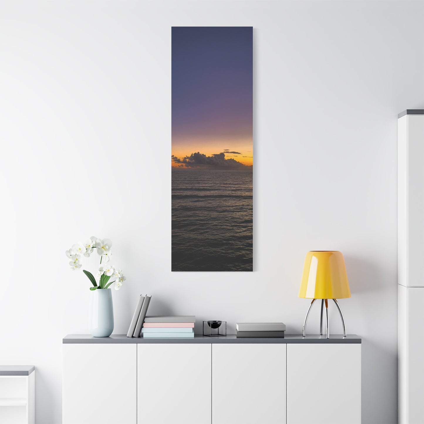 Sunset in Ocean 2 Matte Canvas, Stretched, 1.25"