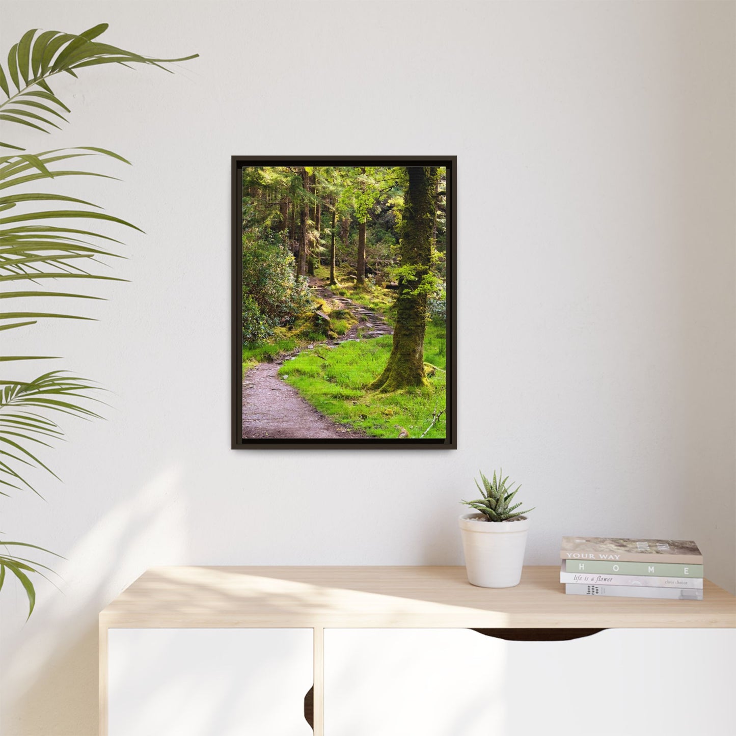 Torc Trail Matte Canvas, Framed (Multi-color)