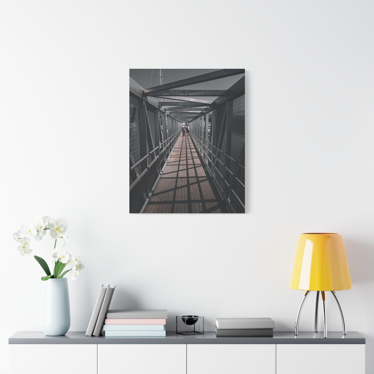 Dingle Pier Matte Canvas, Stretched, 1.25"