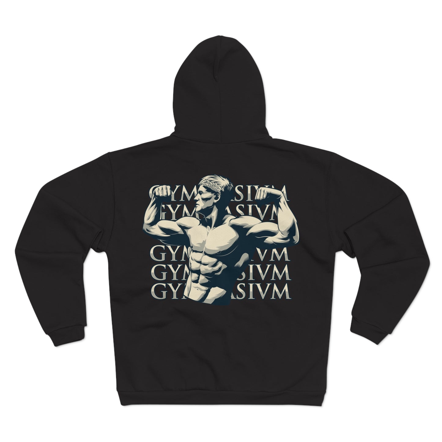 Gym Motivation Unisex Hooded Zip Sweatshirt | Fitness Apparel