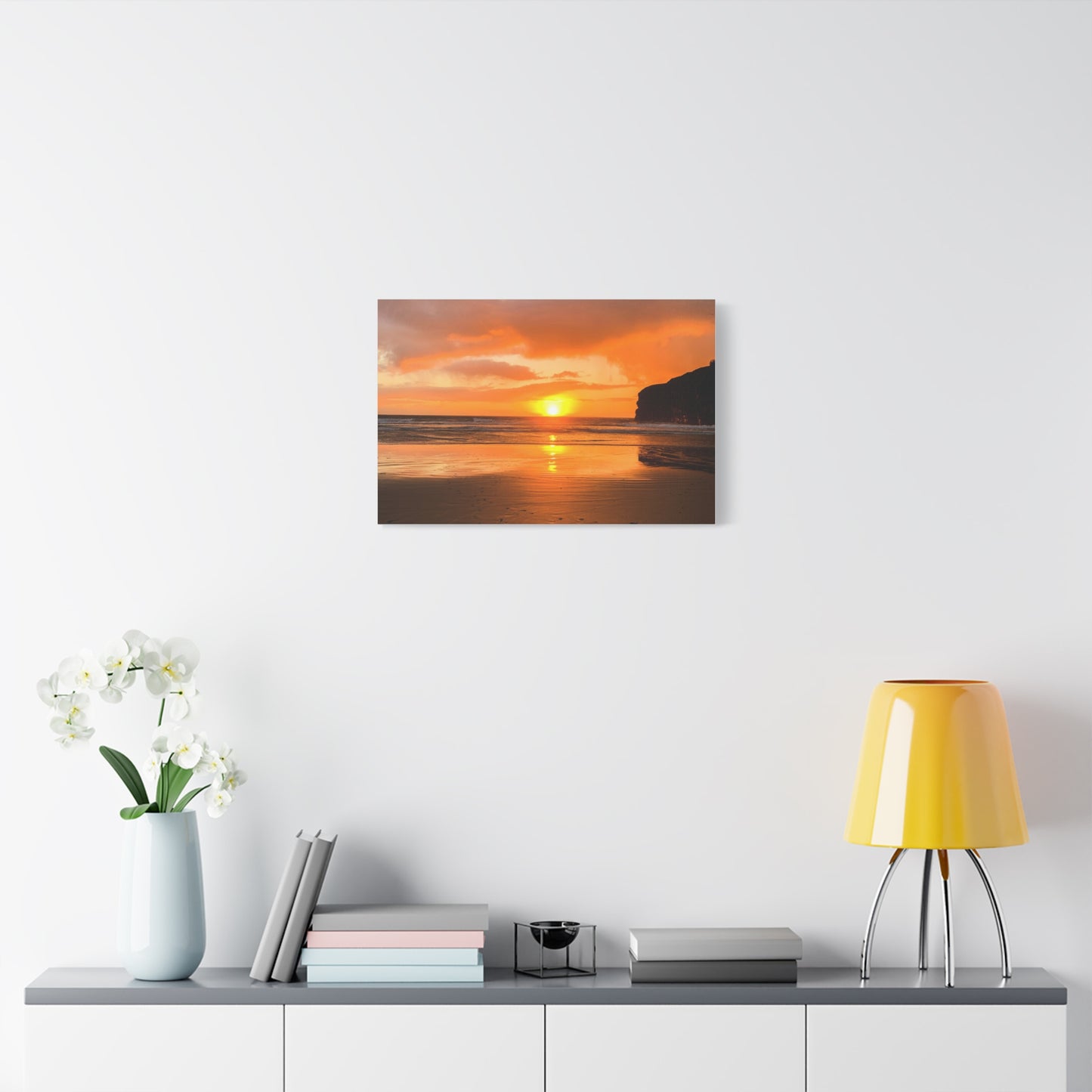 Sunset in Ballybunion Matte Canvas, Stretched, 1.25"