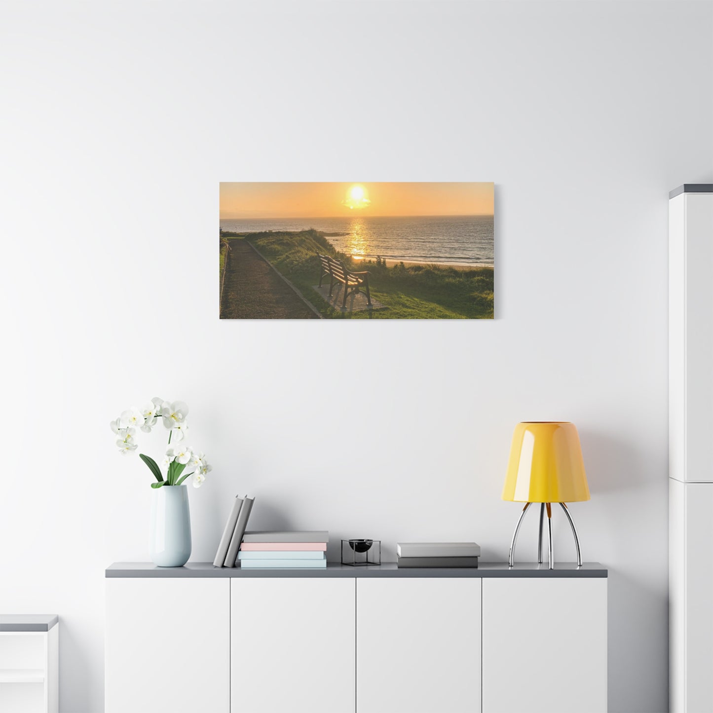 Sunset in Ballybunion 2 Matte Canvas, Stretched, 1.25"