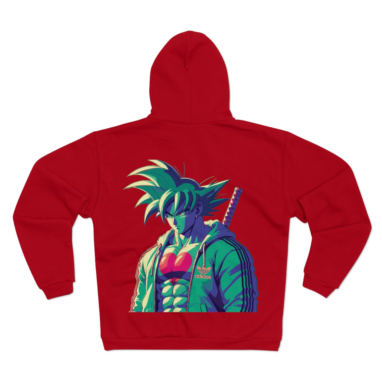 Sword Don't Harm You Unisex Hooded Zip Sweatshirt