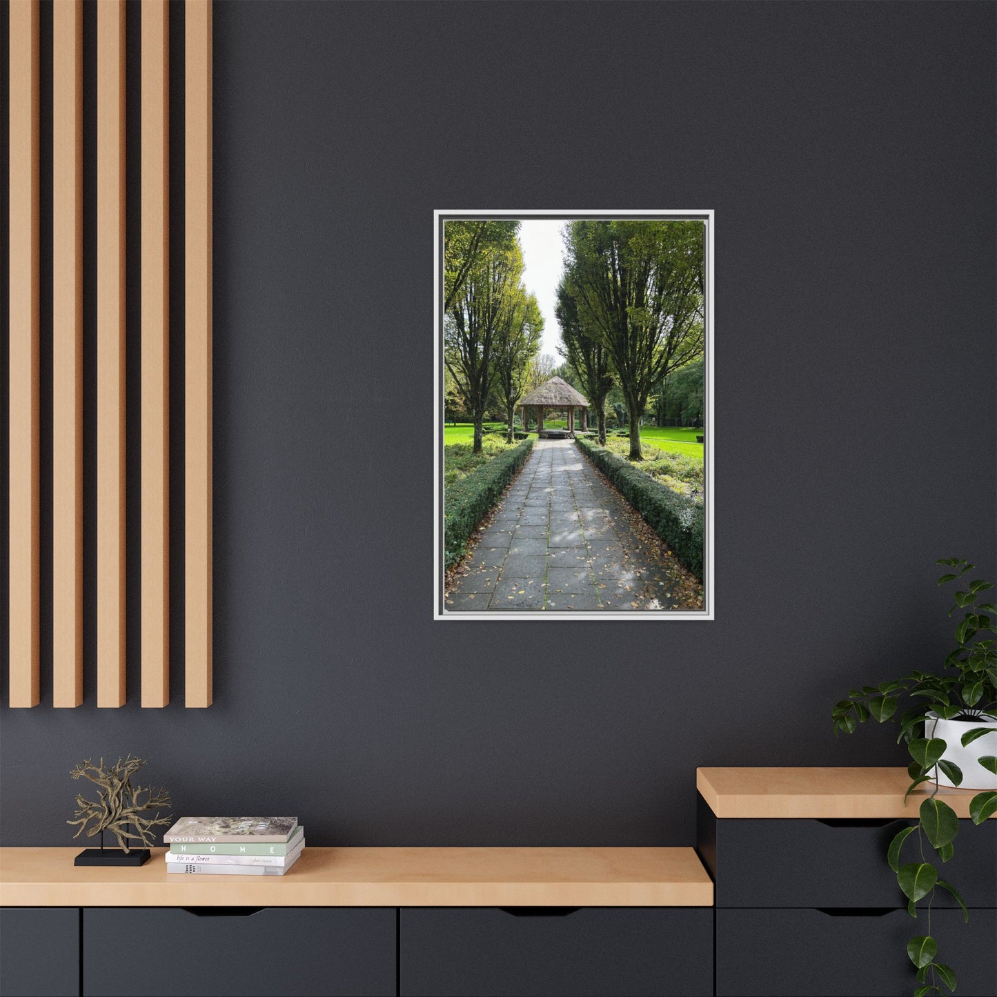 Adare Matte Canvas, Framed (Multi-color)
