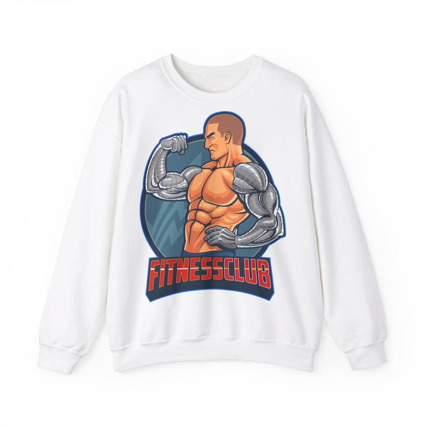 Fitness Club Unisex Heavy Blend™ Crewneck Sweatshirt - Bold Gym Design
